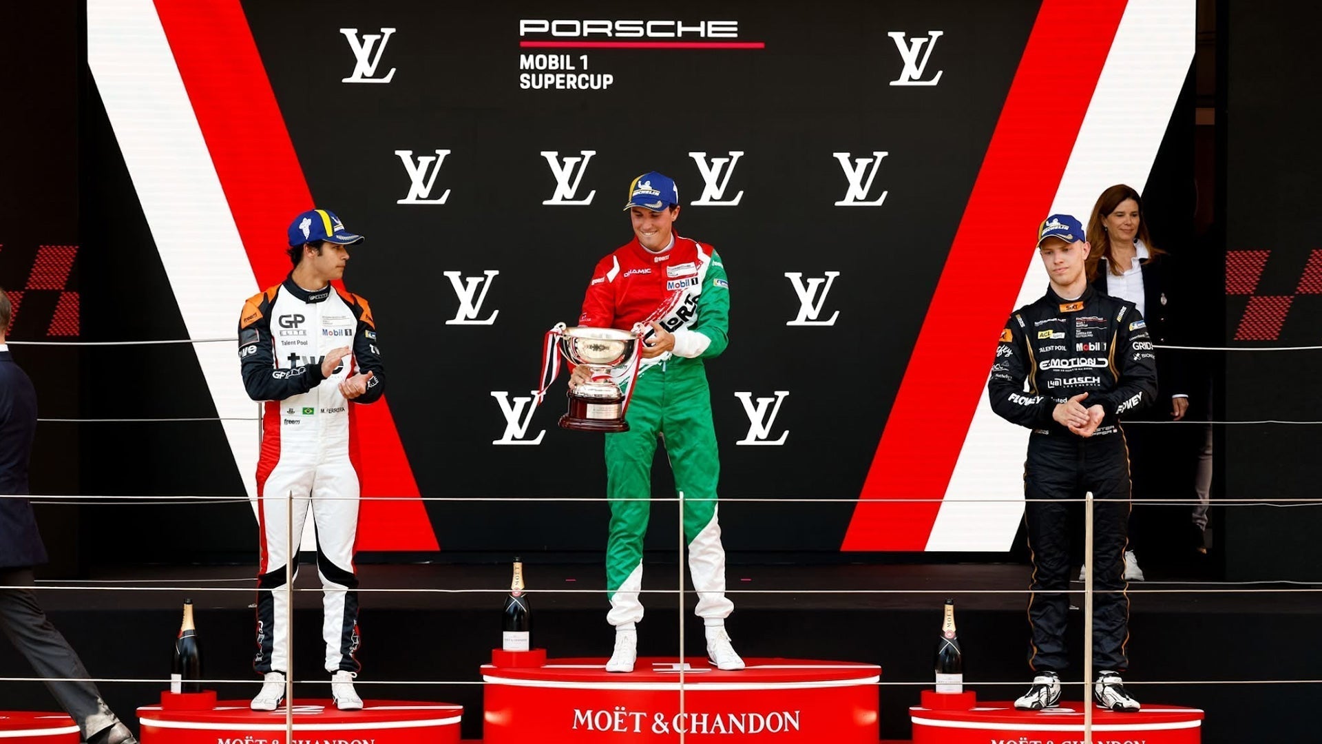 Porsche Supercup Rookie Podium