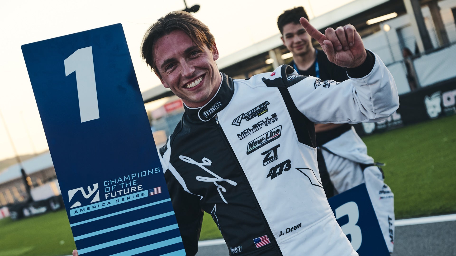 Jake Drew wins X30 Pro at Champions of the Future America Inaugural Race