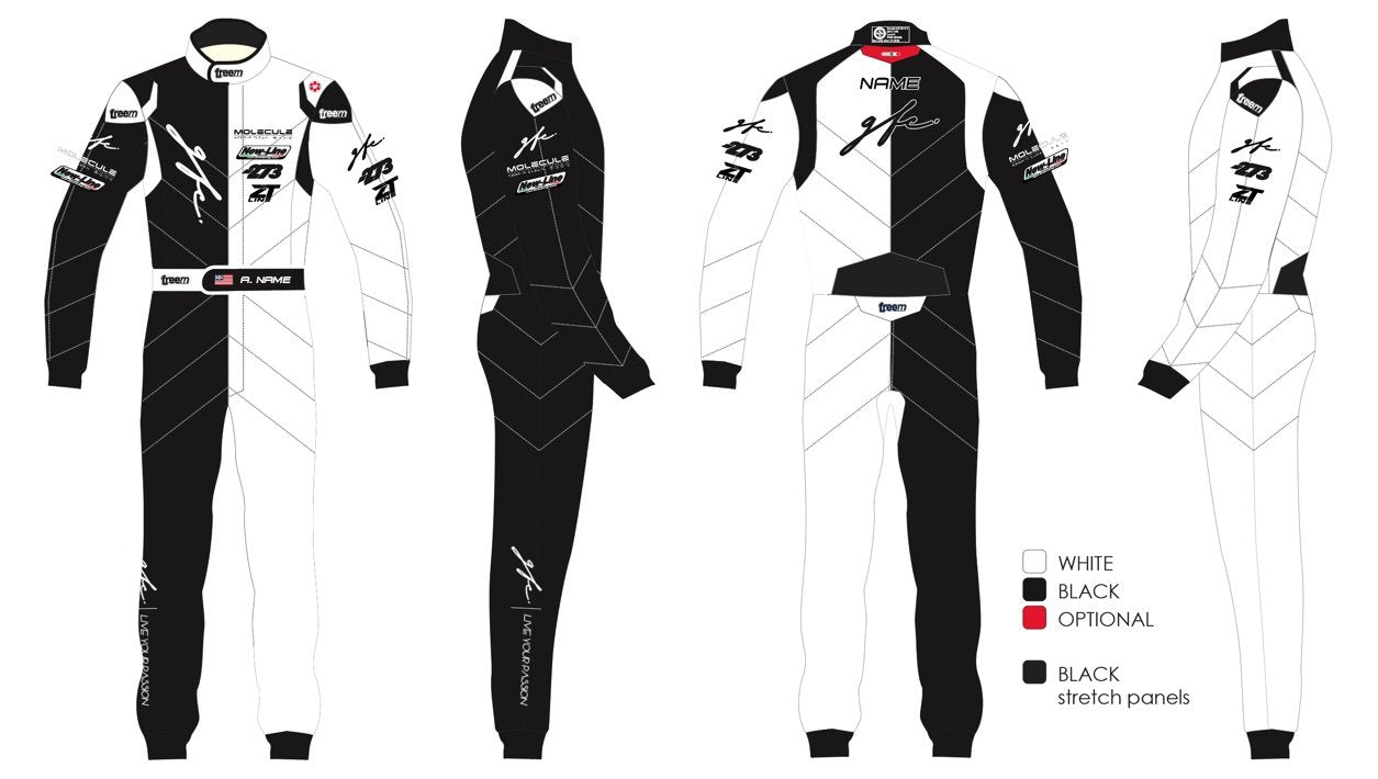 GFC Karting Team Suit | K19 Freem Racing USA 