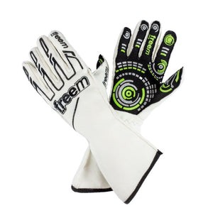 Senso Gloves Motorsport gloves Freem White 7 